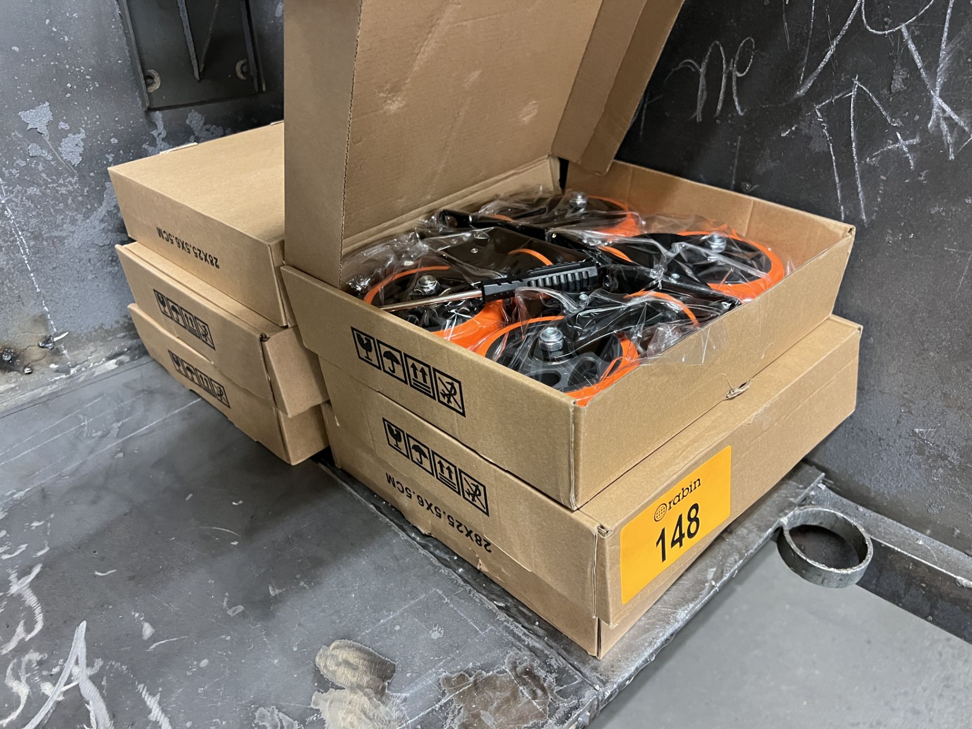Boxes of 4" Wheel Casters - Image 2 of 4