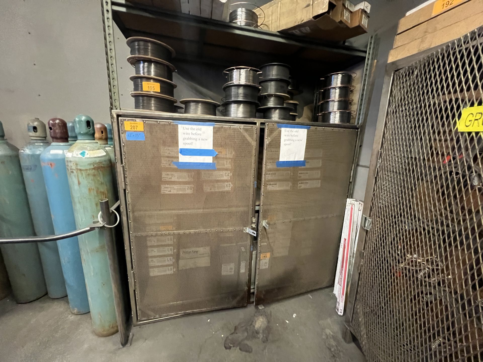 Welded Wire Storage Cage