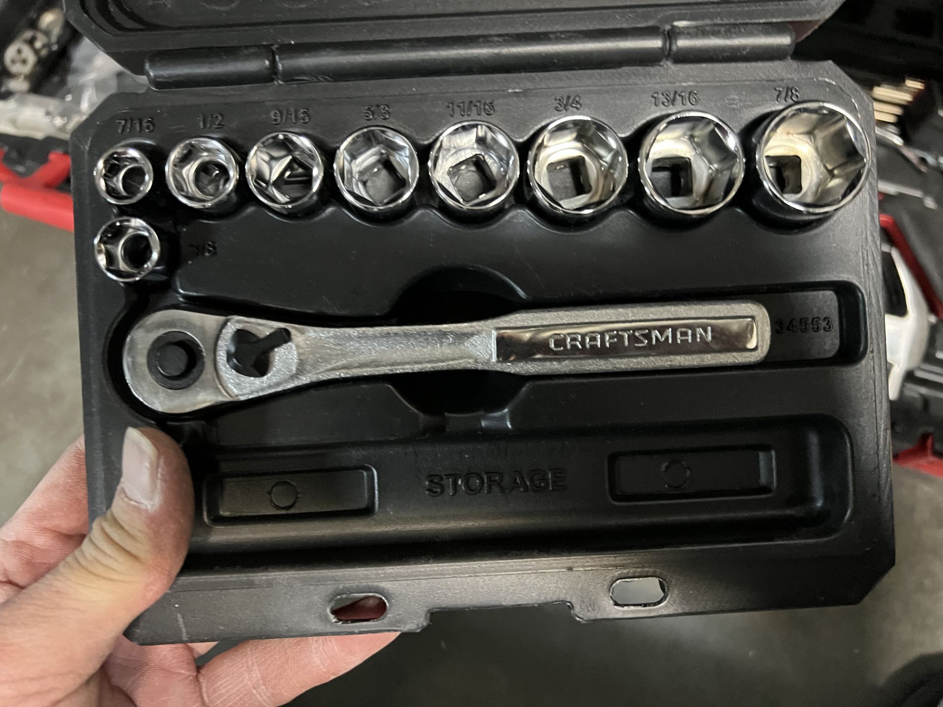 Mechanic Tool and Socket Set - Image 5 of 6