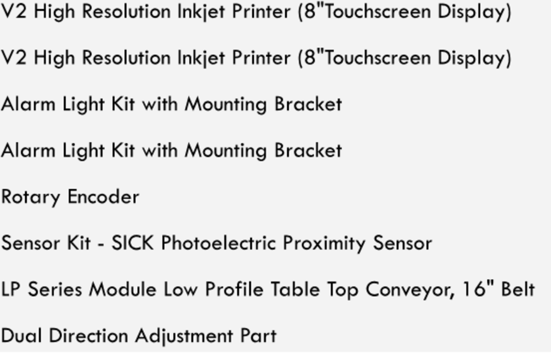 Conveyor Mounted Inkjet Printer - Image 9 of 9