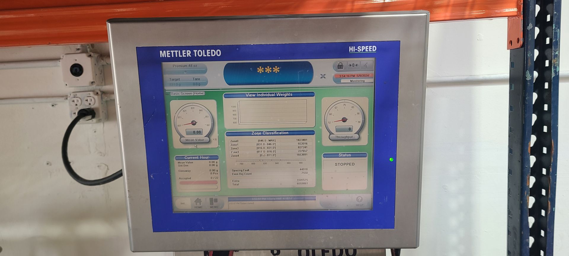 Mettler Toledo stainless check weigher - Image 6 of 10