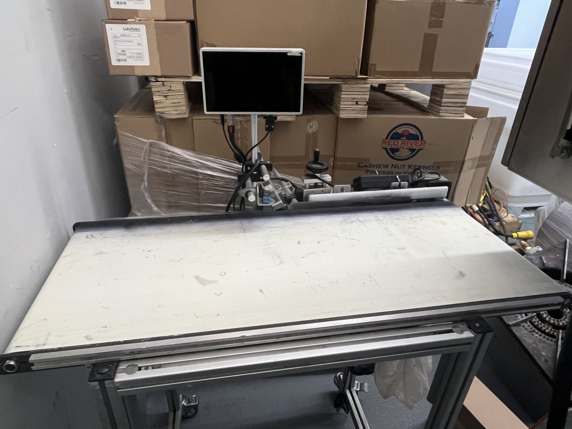 Conveyor Mounted Inkjet Printer