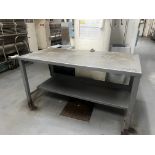 Steel Work Tables and Dump Station Tables