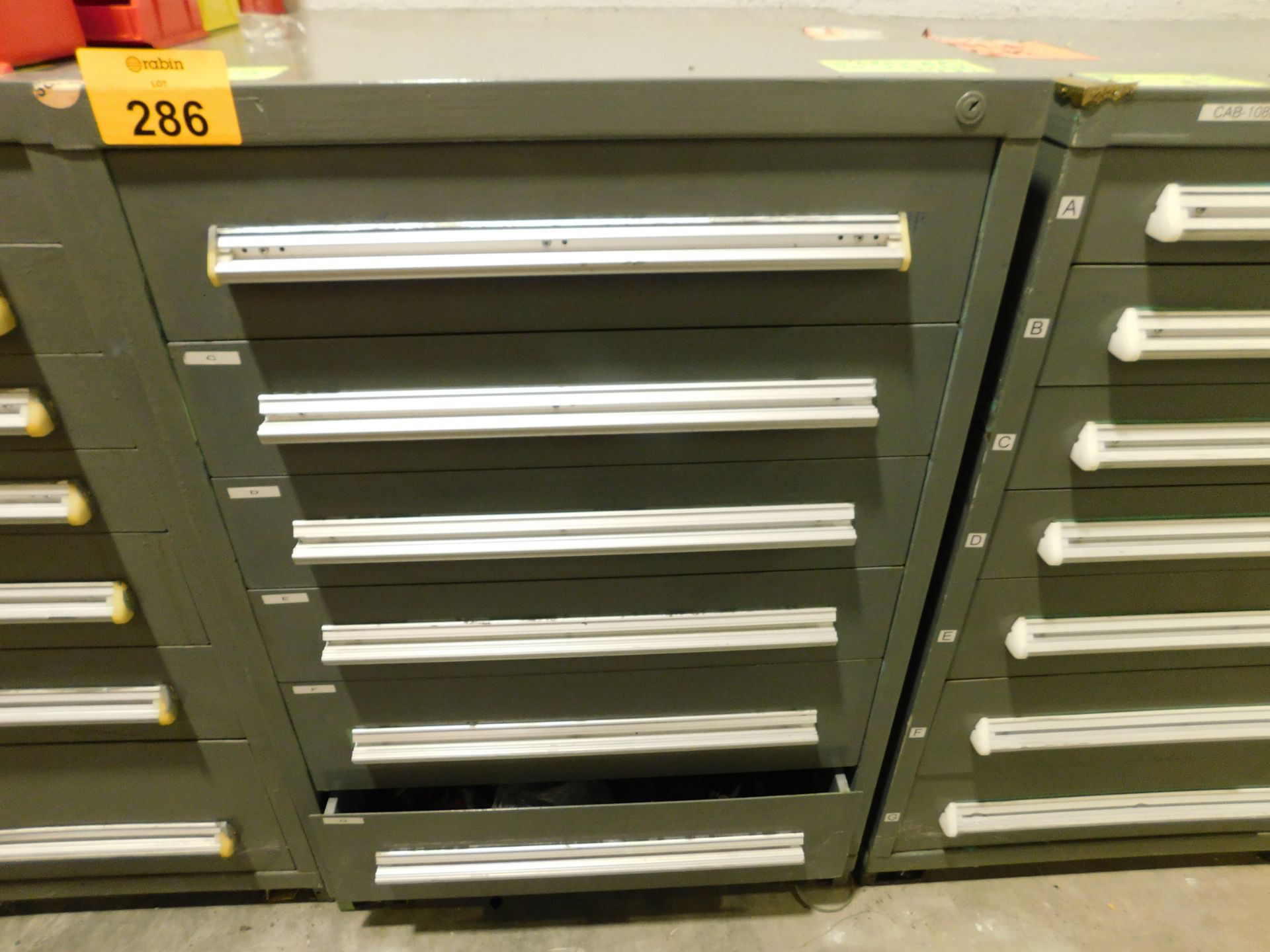 Multi-drawer Parts Cabinet