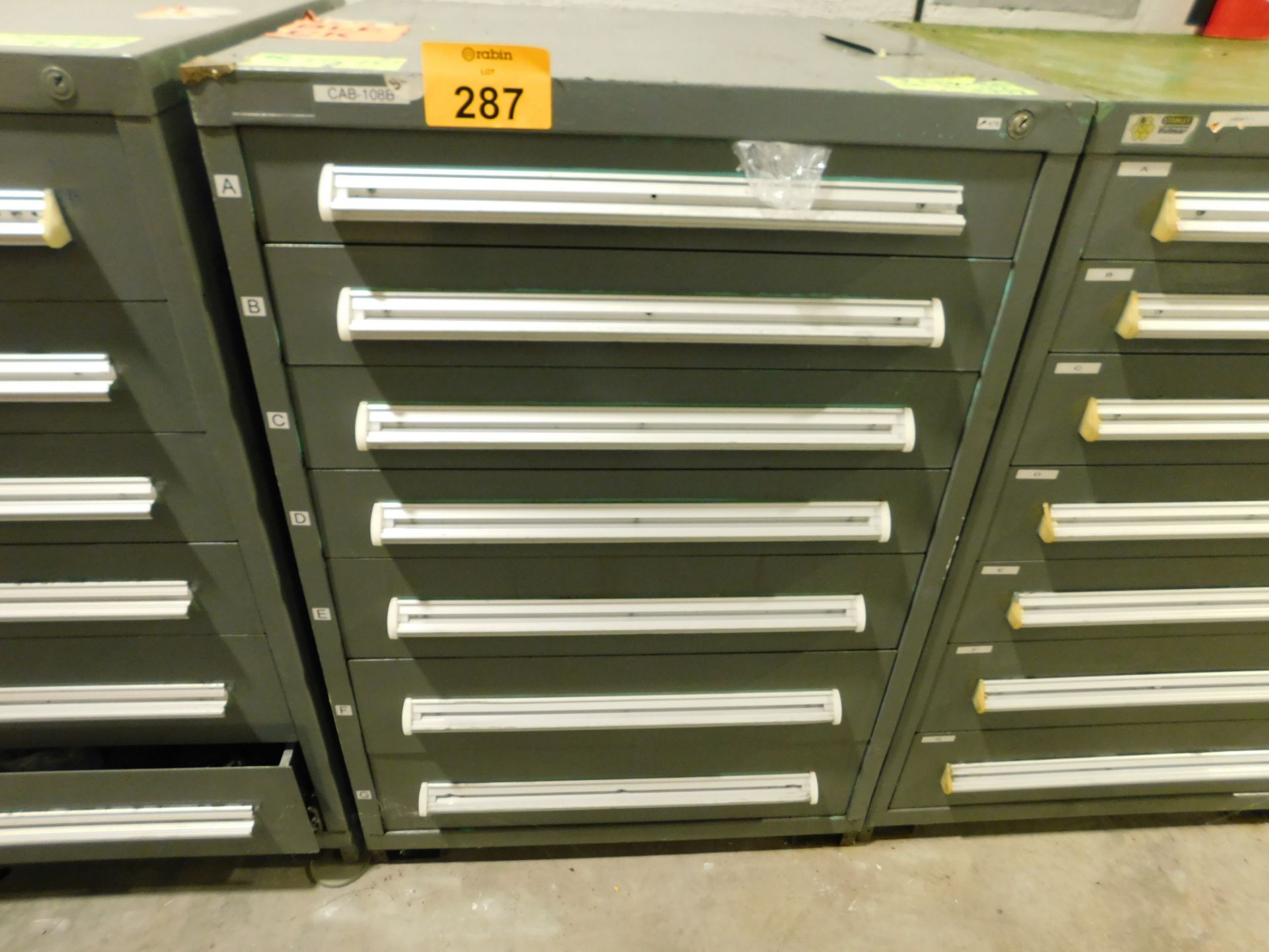 Multi-drawer Parts Cabinet