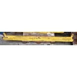 Alfa laval 6123 5012 80 steel lifting beam 1800kg - L 2410 x W 250 x H 190mm