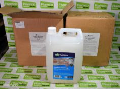 2x boxes of Bio Hygiene 5L anti bac hand soap - 2x bottles per box