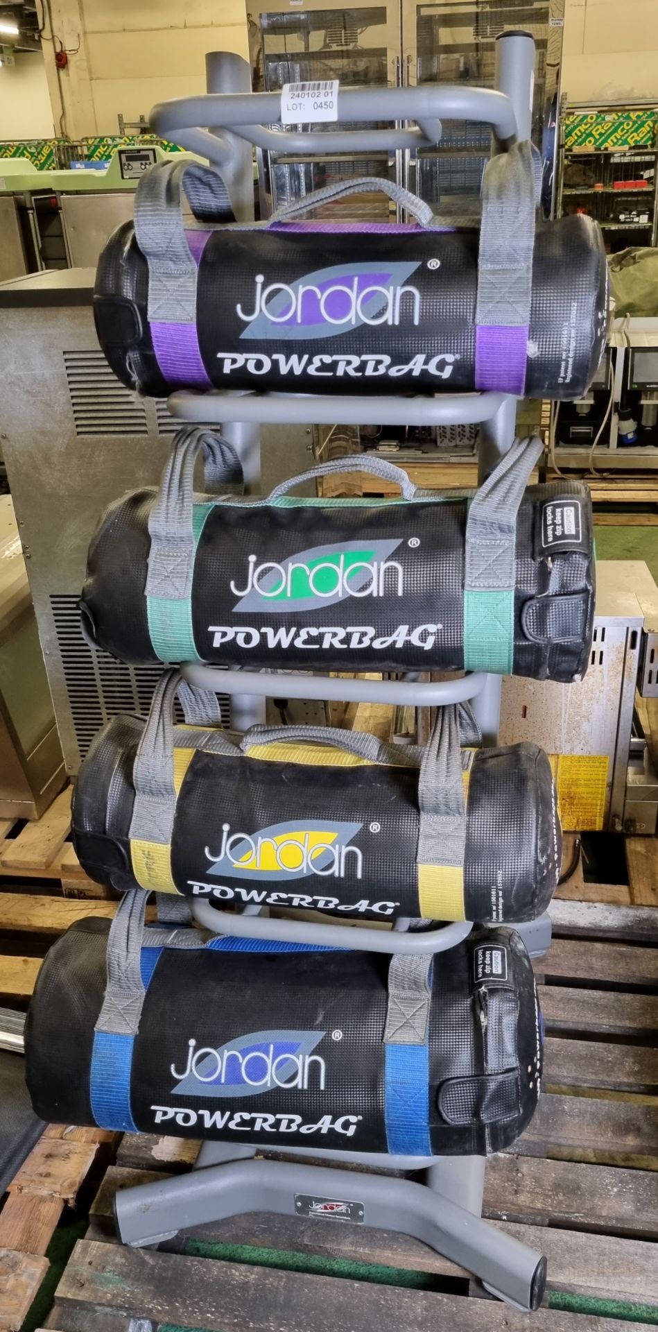 Jordan Powerbag rack - 5,10,15,20kg weights