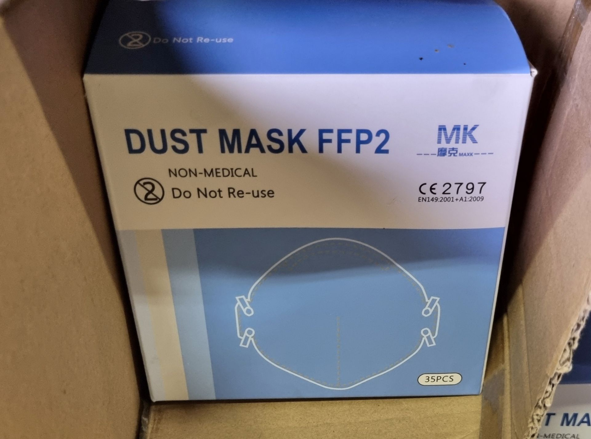 Face masks - assorted brand, type and box size - 22 boxes (unknown total quantity) - Bild 4 aus 4