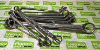 Spanners - various sizes from 8-32mm