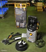 Titan TTB2200PRW 2200W 150 bar pressure washer