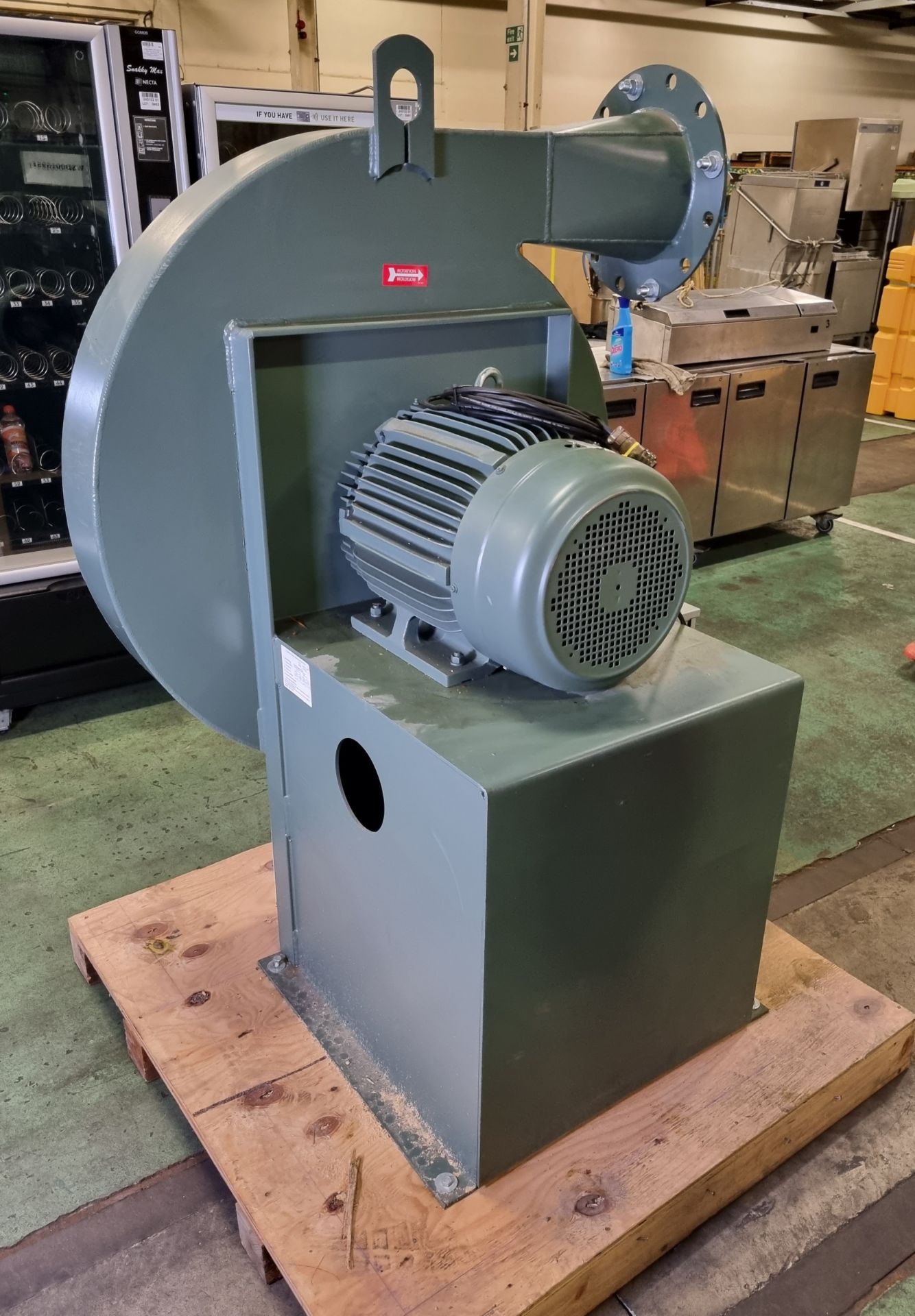 New York Blower A16699 100 high pressure blower - W 1300 x D 1000 x H 1600mm - Image 5 of 11