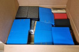 Office stationery supplies - document binders, A4 folders, pouches and brown envelopes