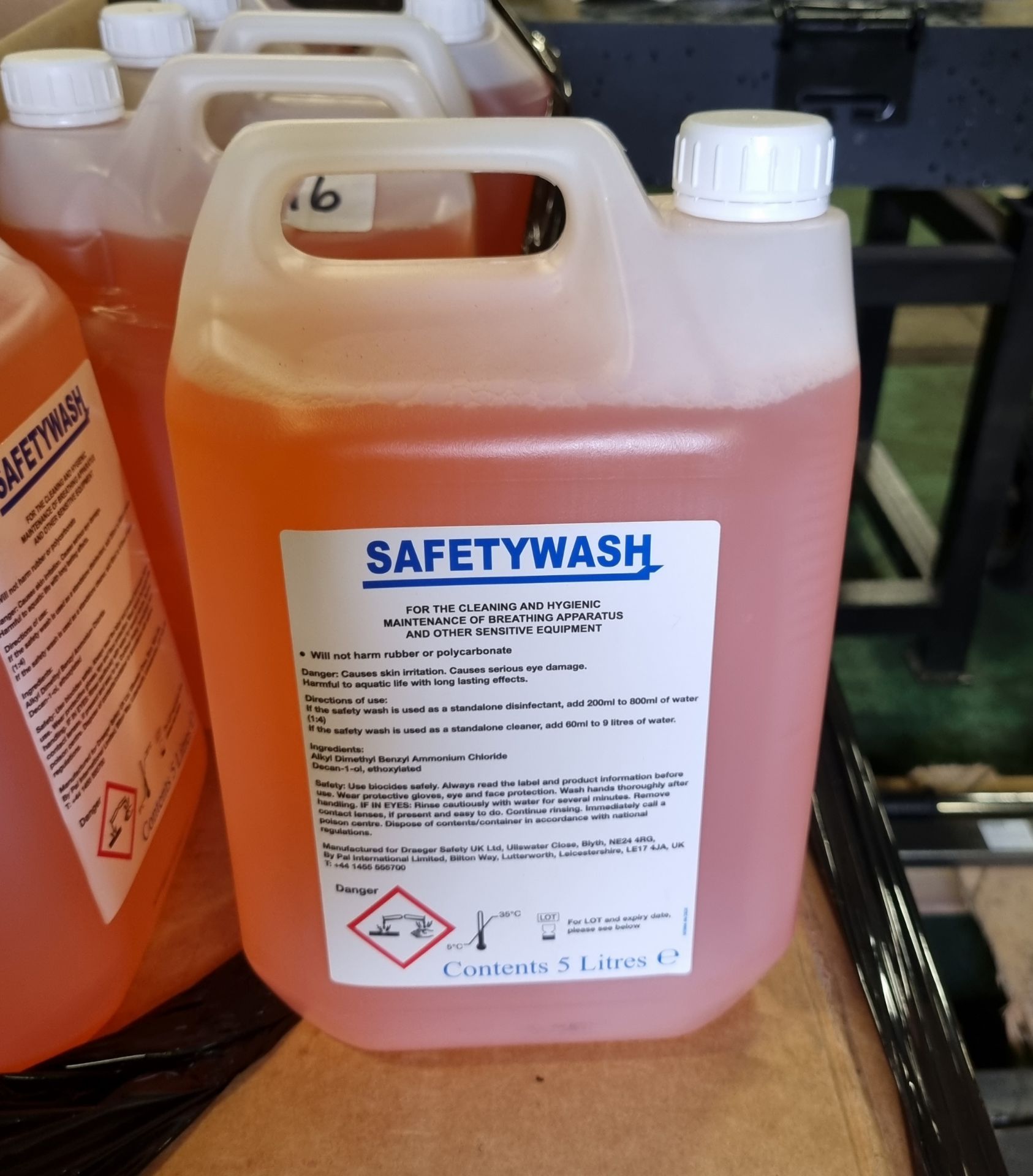 98x bottles of Safetywash cleaning and disinfection solution - 5L - Image 4 of 5