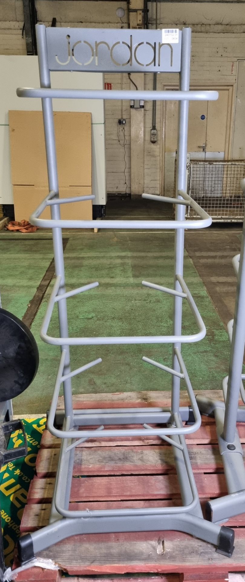 Jordan Bosu balance trainer rack