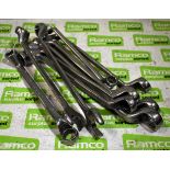 Spanners - various sizes from 8-32mm