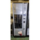 Necta Astro hot drinks vending machine - coin operated - 230V - 50Hz - L 650 x W 740 x H 1820mm