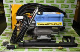 Wilms 110V 1600W pressure washer with hoses and lance - 90 BAR working pressure