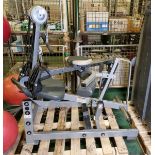 PowerFit rowing machine SPARES AND REPAIRS & Hammer Strength seated calf raise - see desc.