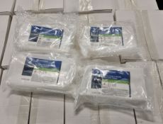 24x boxes of Micronclean Veriguard Polycellulose C-folded pouch sterile wipes - 230mm x 230mm
