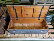 Wooden tool box - W 1090 x D 390 x H 330mm