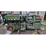 Challenger 2 tank engine Rolls Royce CV12 26 litre twin turbo diesel engine and transmission