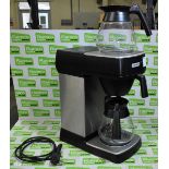 Bravilor Bonamat Novo quick filter coffee machine with 2 coffee jugs