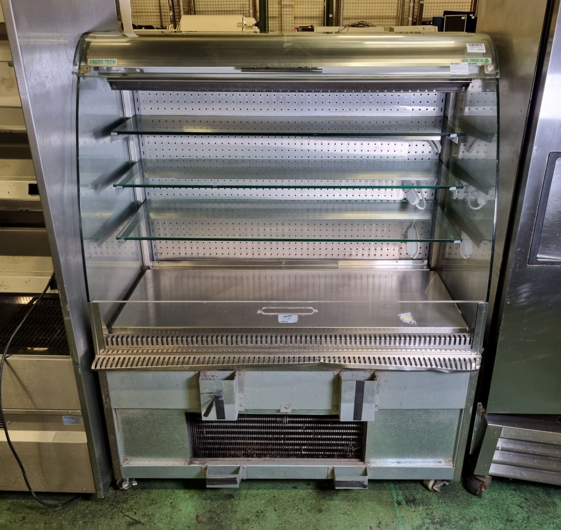 Frost-Tec SLD75/ 120.C.C. 240V refrigerated display unit - W 1200 x D 770 x H 1500mm