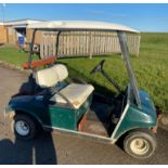 Electric ClubCar golf buggy with 4x AGM batteries & electric winch
