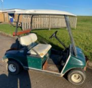 Electric ClubCar golf buggy with 4x AGM batteries & electric winch