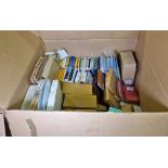 Office stationery supplies - index books (A-Z), security postage bags, cardboard tie-on tags