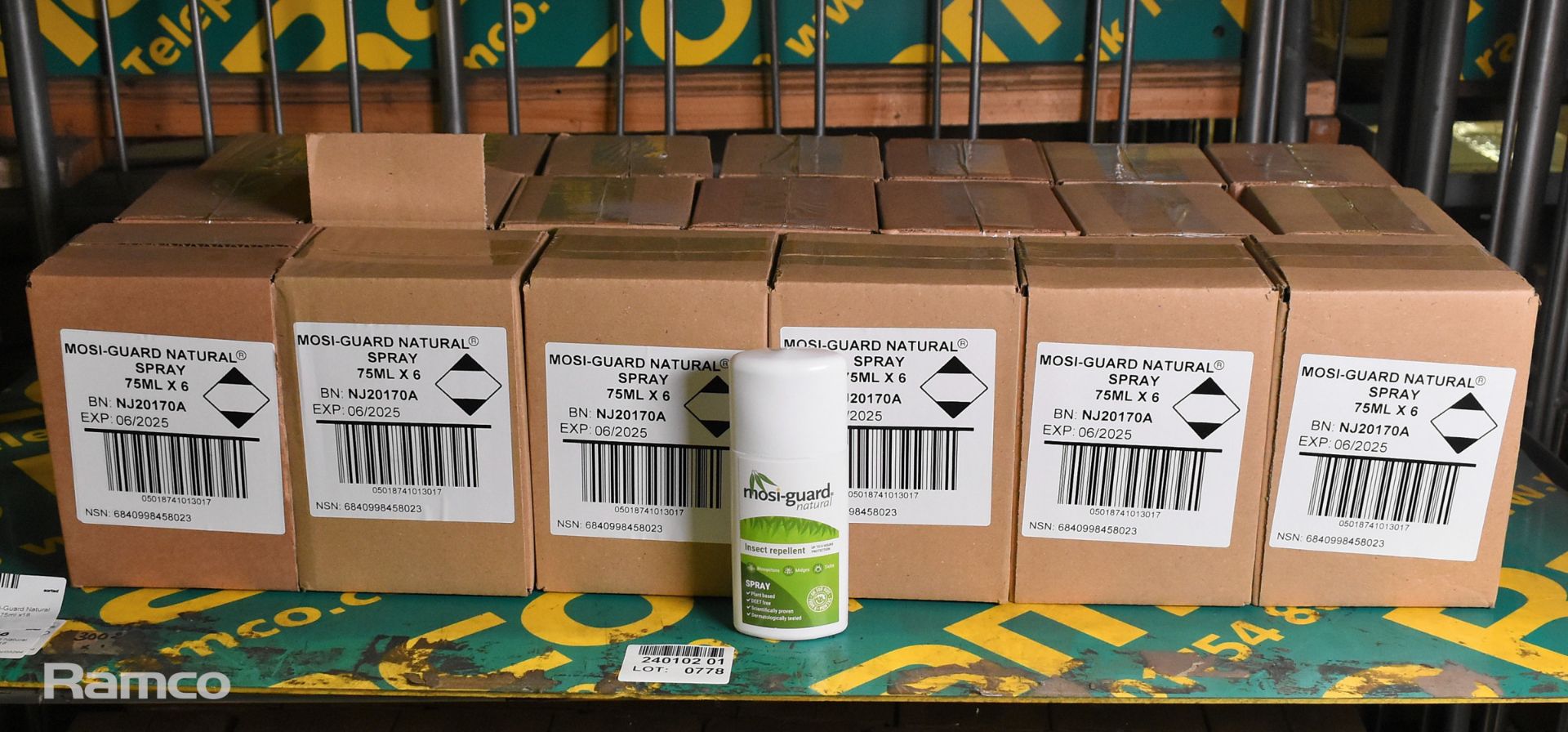 20 boxes of Mosi-Guard Natural Spray - 6x 75ml bottles per box - Bild 2 aus 2