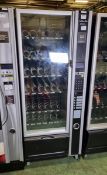 Necta Snakky max vending machine - coin & card payment - 230V - 50Hz - L 750 x W 830 x H 1820mm
