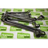 Spanners - various sizes from 8-32mm