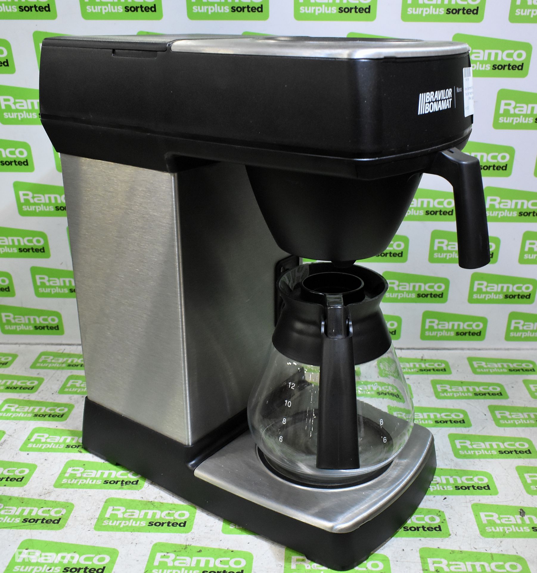 Bravilor Bonamat Novo quick filter coffee machine with 2 coffee jugs - Image 2 of 8