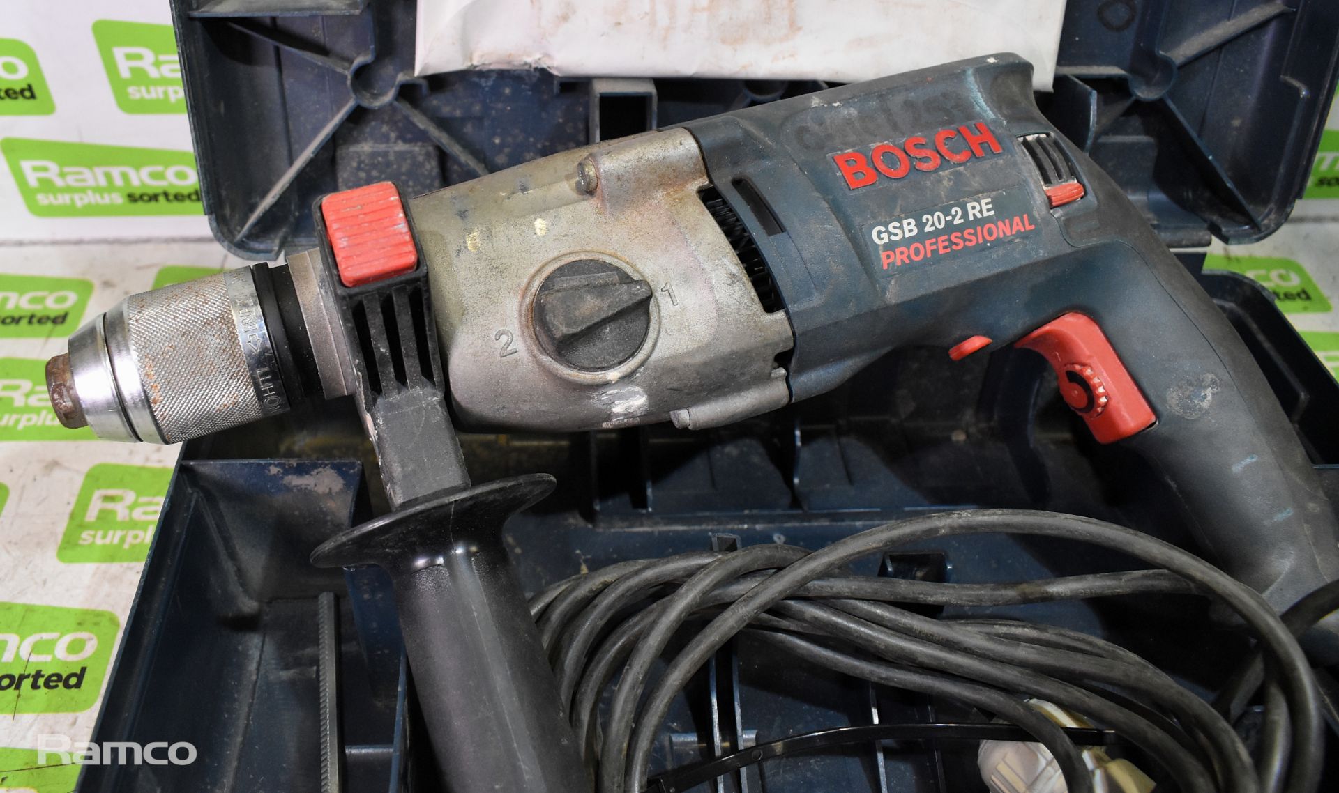 Bosch GSB 20-2RE electric impact drill with case - Image 3 of 5