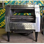 Chefmaster stainless steel conveyor toaster