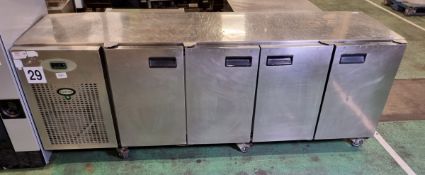 Fosters EPRO1/4H refrigerator - L 2320 x W 700 x H 830mm