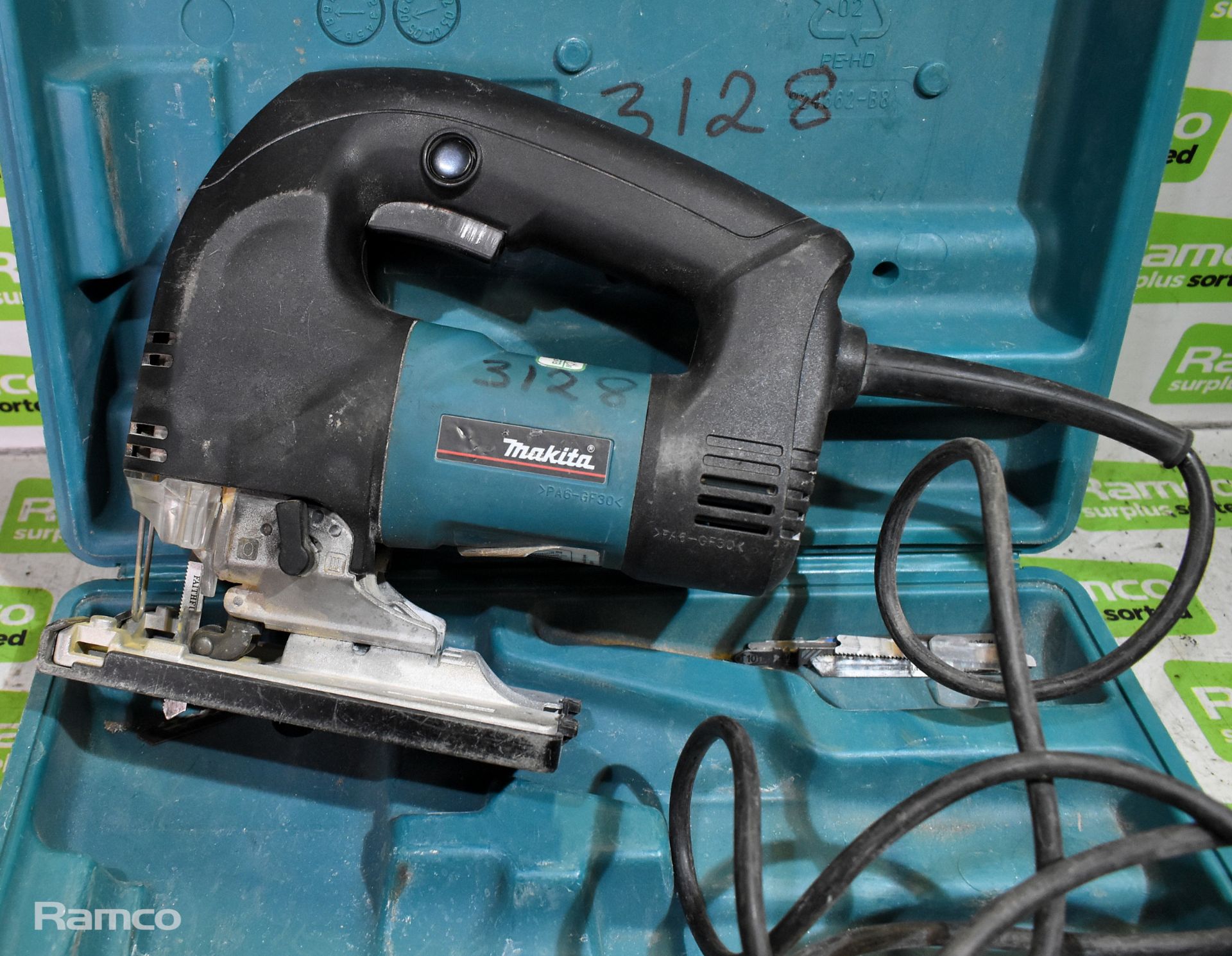 Makita 4340FCT corded jigsaw with case - Image 2 of 6