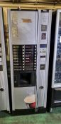Necta Astro hot drinks vending machine - coin operated - 230V - 50Hz - L 650 x W 740 x H 1820mm