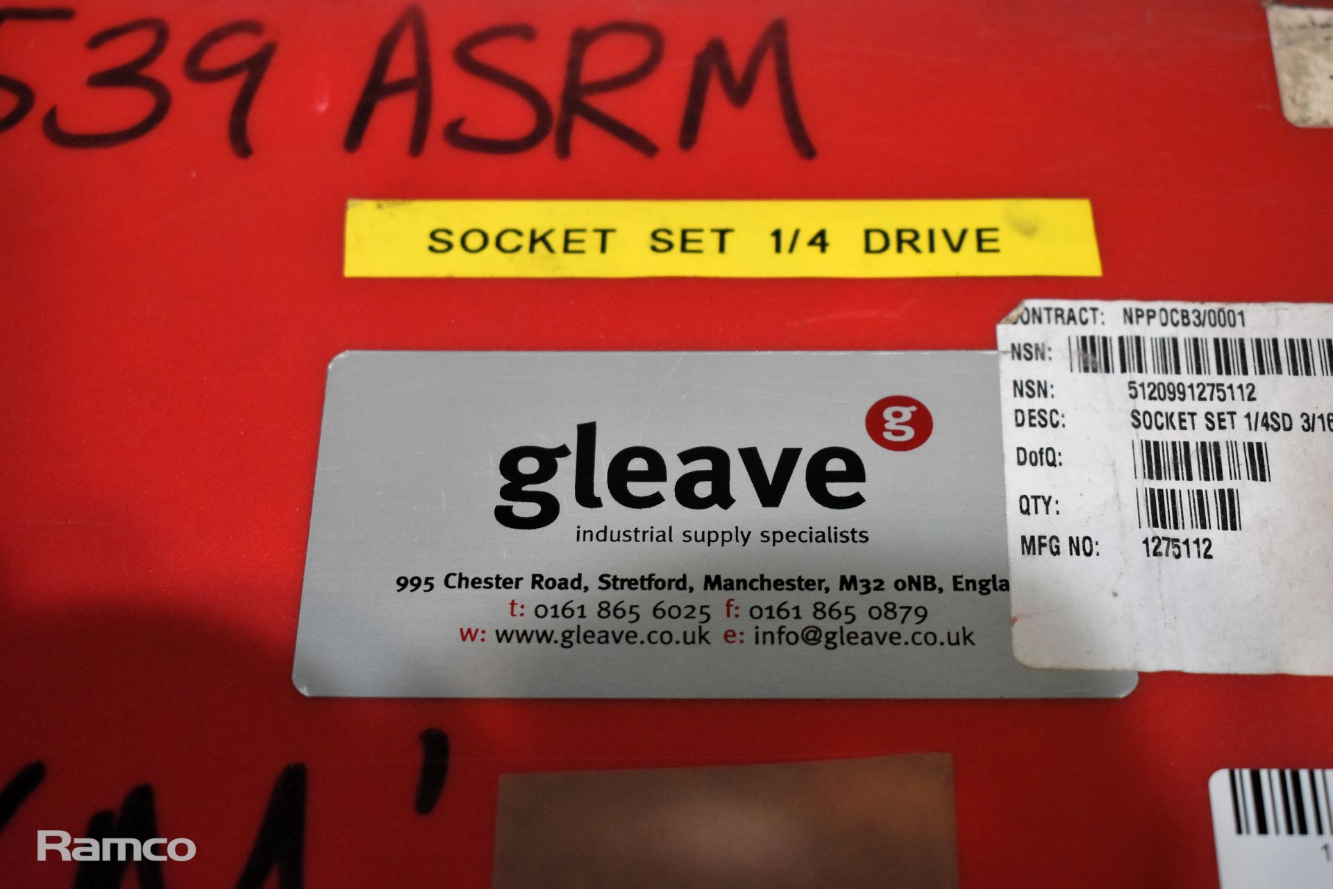 2x Gleave 1/4 inch drive socket sets - Image 5 of 5