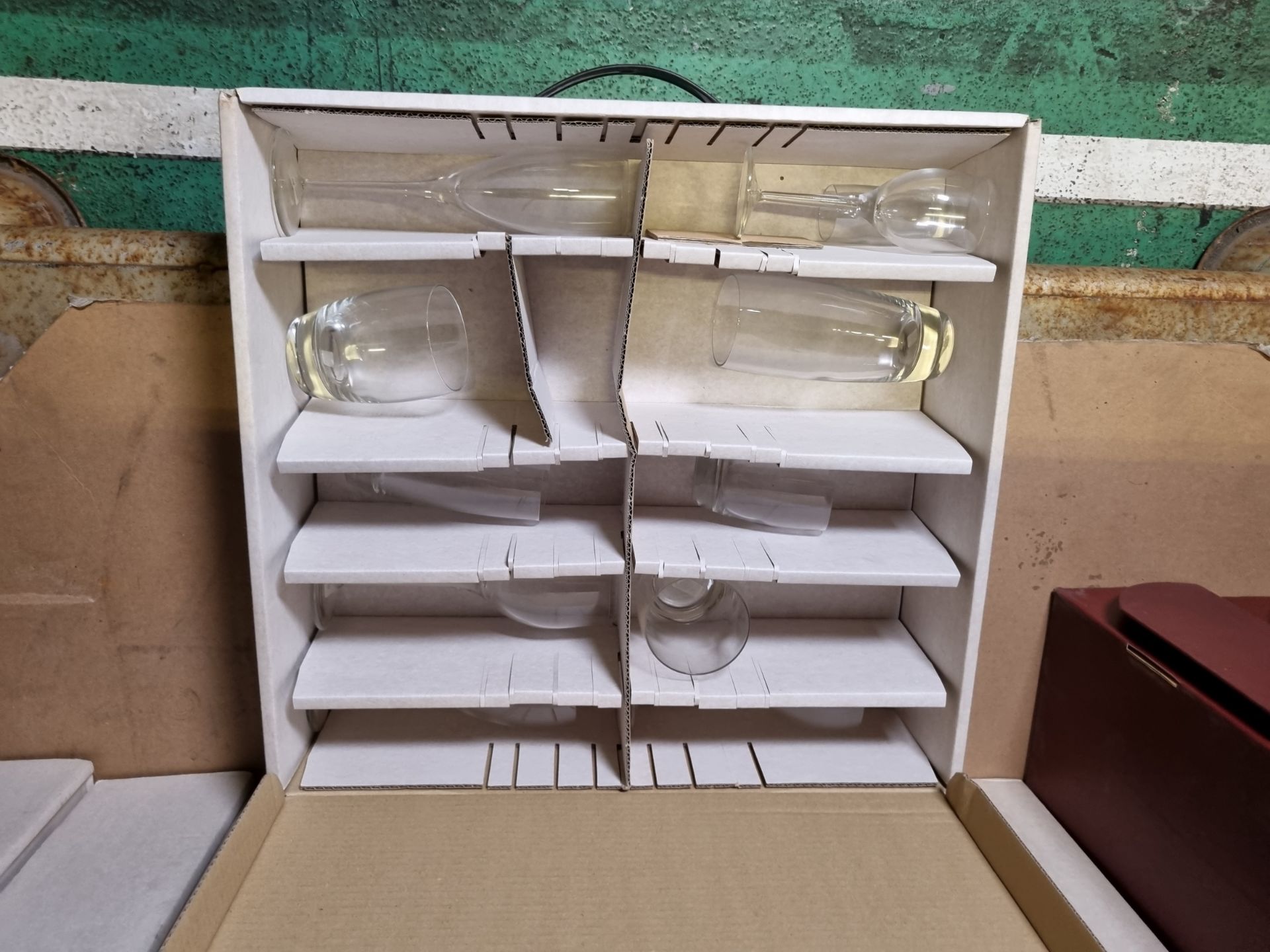Catering Equipment - sample boxes of table glassware - INCOMPLETE - Bild 3 aus 5