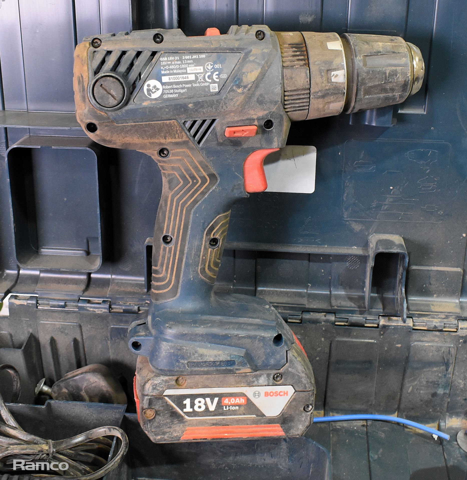 Bosch GSB 20-2RE electric impact drill with case, Bosch Professional GSB 18V-21 cordless combi drill - Image 3 of 7