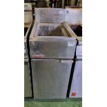 Fostfri single basket gas fryer - W 40 x D 760 x H 1180mm