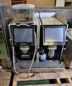 Eversys E4 double hot drinks machine - W 600 x D 600 x H 720mm