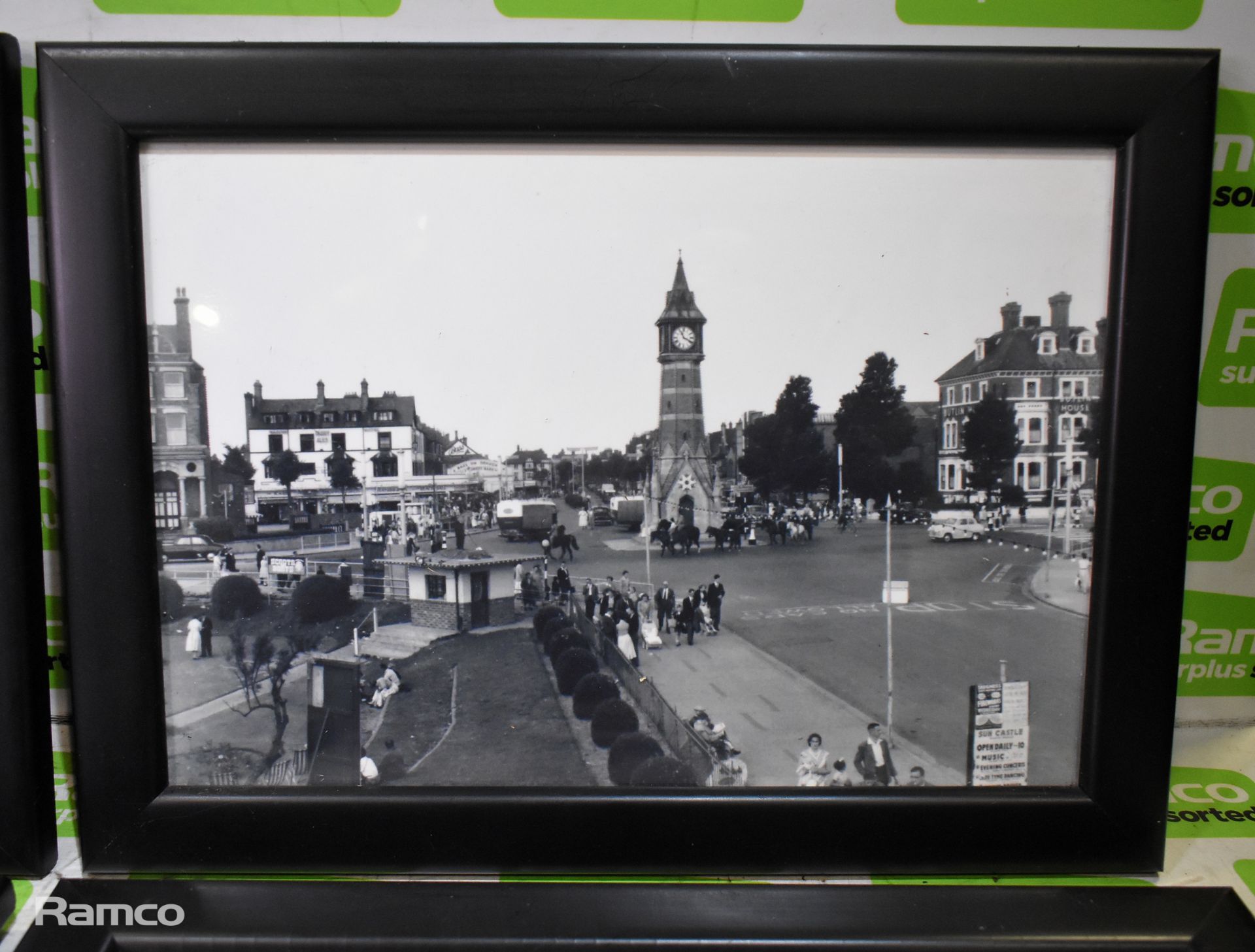 4x Skegness memorabilia photos - Clock Tower and Grande Parade - frame size: 13.5 x 10 inches - Image 3 of 5