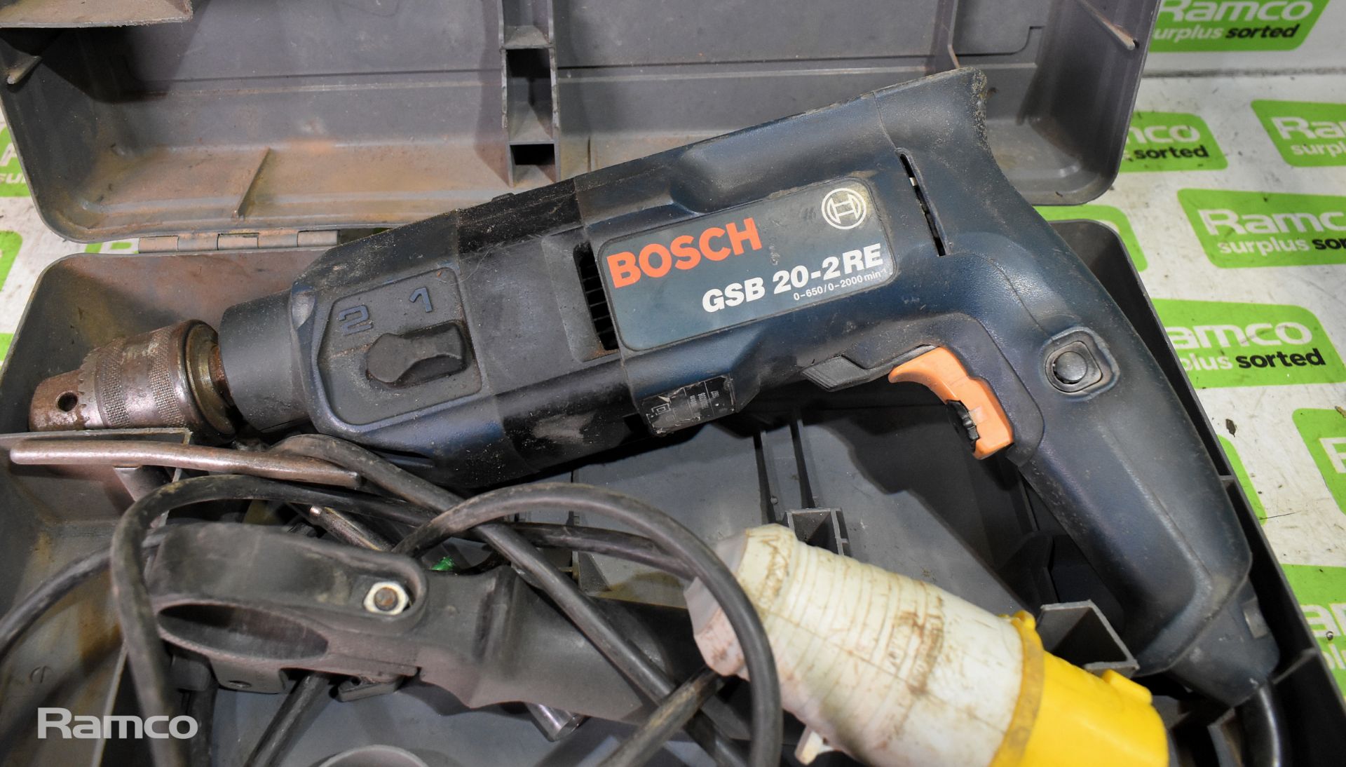 Bosch GSB 20-2RE electric impact drill with case - Image 3 of 5