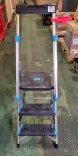 TB Davies 3 tread premier XL platform step ladder