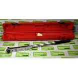 Britool EVT 600A 3/8 inch adjustable torque wrench in plastic case - 12-68nm (10-50 lbf.ft)