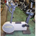 Technogym Bike XT upright static bike - L 1200 x W 550 x H 1300mm